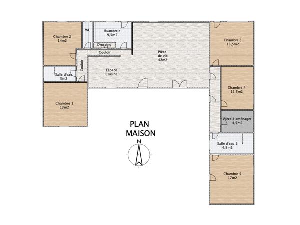 Maison 7 pièces - 162 m² Exclusivité efficity