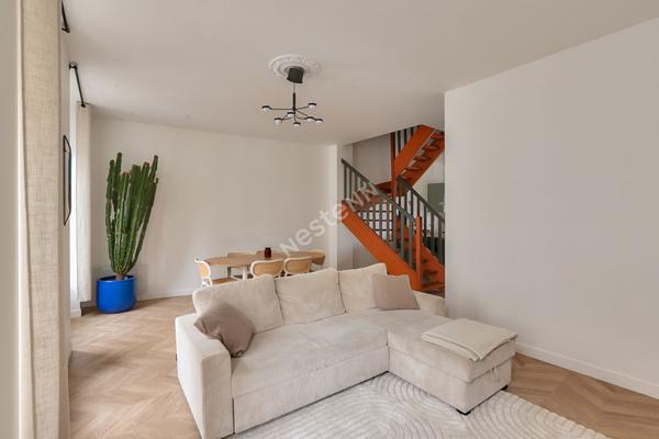 APPARTEMENT DUPLEX 3 CHAMBRES AVEC BALCONS ET GARAGE SAINT BRIEUC CENTRE