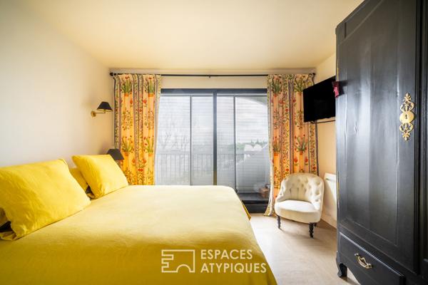 Duplex inversé avec une vue panoramique