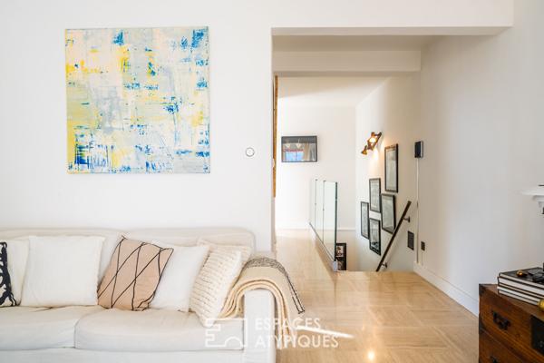 Duplex inversé avec une vue panoramique