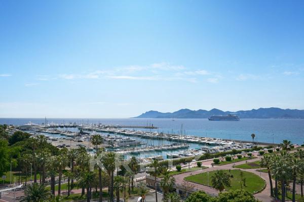 Appartement entièrement rénové sur le celèbre boulevard de la Croisette