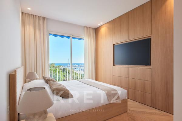 Appartement entièrement rénové sur le celèbre boulevard de la Croisette