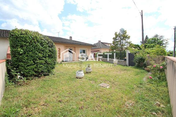 Plain-pied - Grand garage - 5 minutes du centre-ville