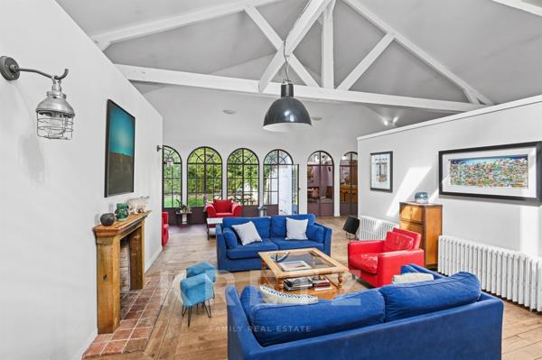 Loft avec jardin aux volumes exceptionnels