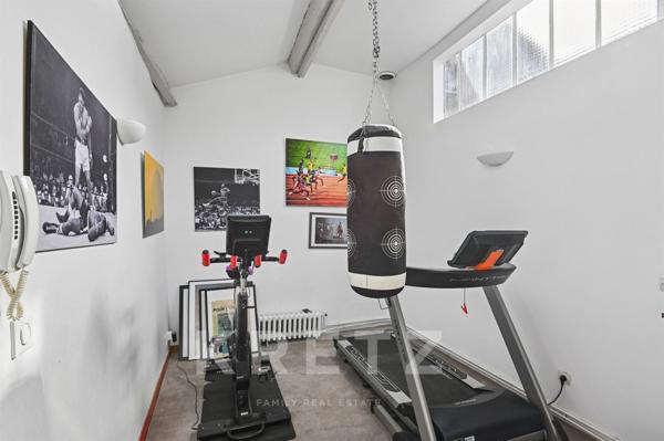 Loft avec jardin aux volumes exceptionnels