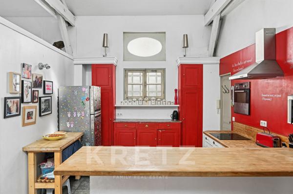 Loft avec jardin aux volumes exceptionnels