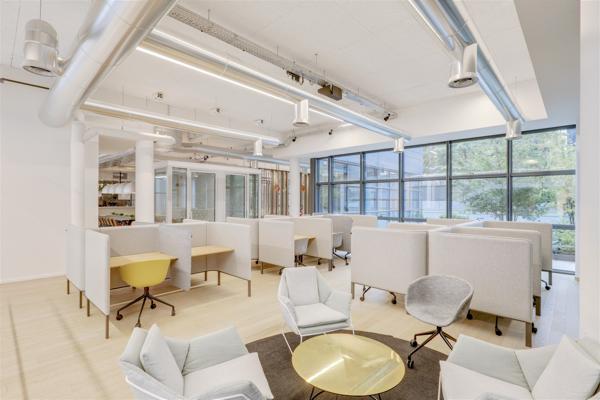 Bureaux à louer Paris 14 terrasses et jardins dans immeuble rénové Magnetik