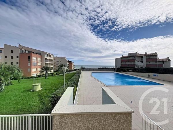 Appartement Studio Cabine à vendre  1 pièce - 29,09 m2 LE CAP D AGDE - 34