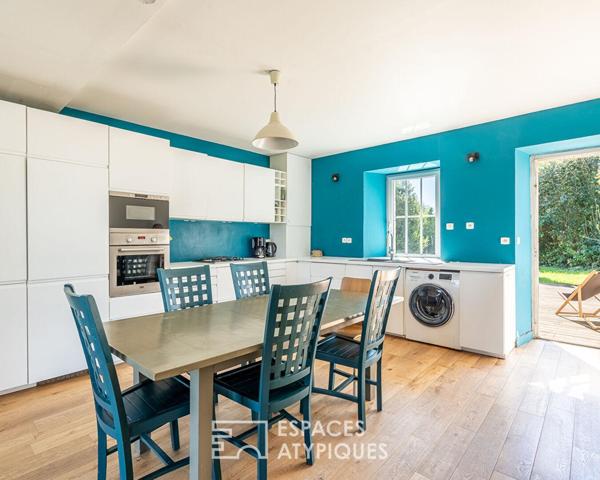 Longère de caractère à proximité immédiate des plages de Carantec