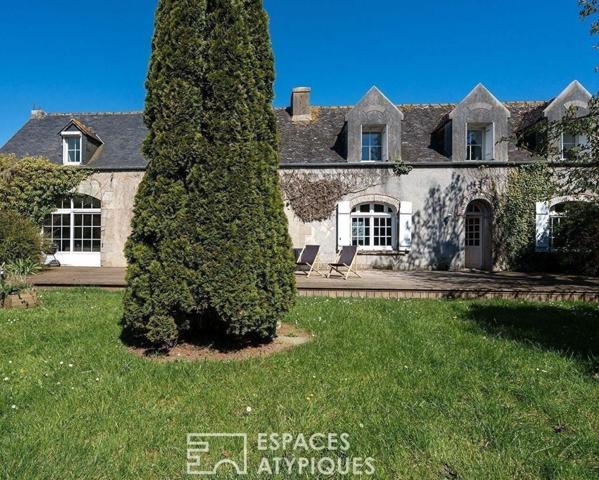 Longère de caractère à proximité immédiate des plages de Carantec