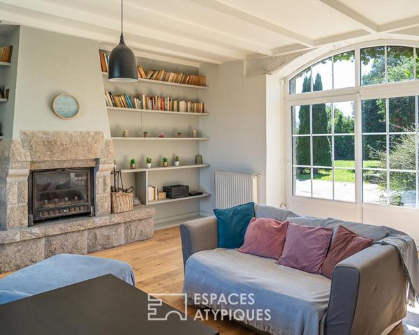 Longère de caractère à proximité immédiate des plages de Carantec