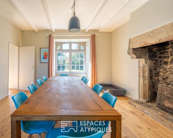 Longère de caractère à proximité immédiate des plages de Carantec