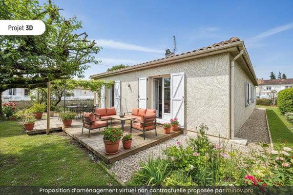 Maison à vendre |  Angoulême |  3 pièces | 91 m²