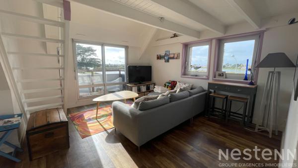 À vendre : Appartement T3 bis baigné de lumière et vue dégagée sur les Salines à Carnac Plage !
