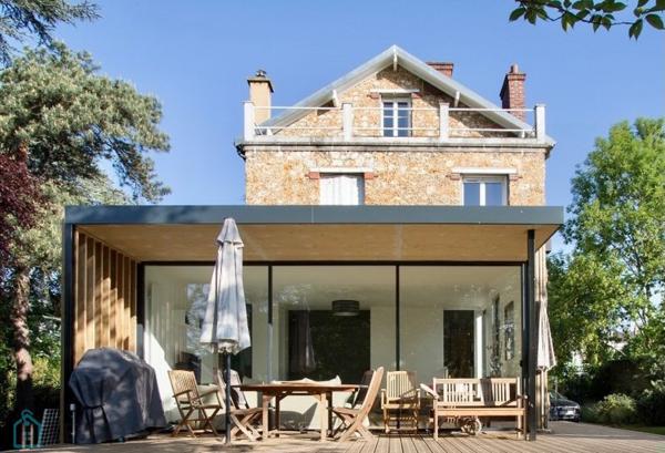 Maison de charme avec jardin au centre d'Andrésy
