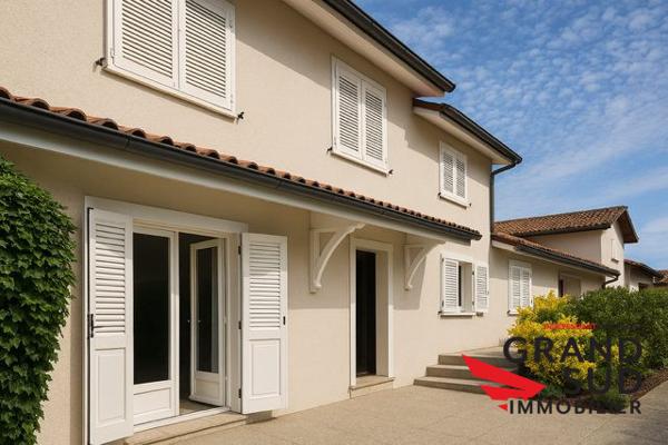 BEGLES proche barrière Maison individuelle de type 6 avec jardin, garage et cave