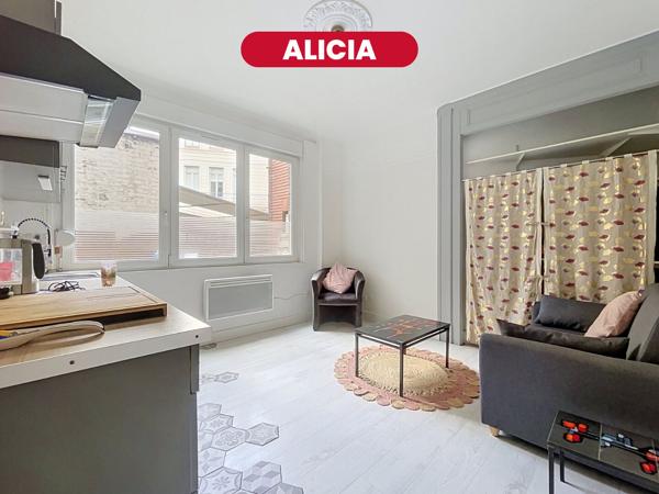 Appartement Lille 1 pièce(s) 21.22 m2