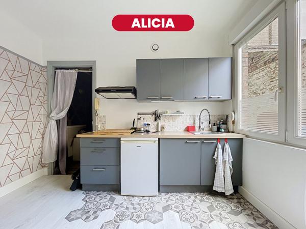 Appartement Lille 1 pièce(s) 21.22 m2