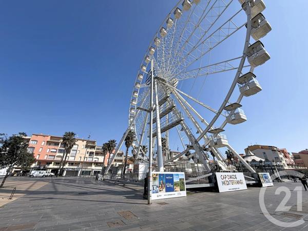 Appartement Studio Cabine à vendre  1 pièce - 21,01 m2 LE CAP D AGDE - 34