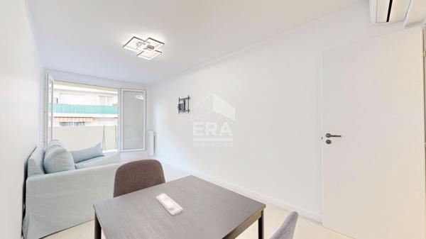 NICE - FLEURS : JOLI F1 AVEC BALCONS AU CALME