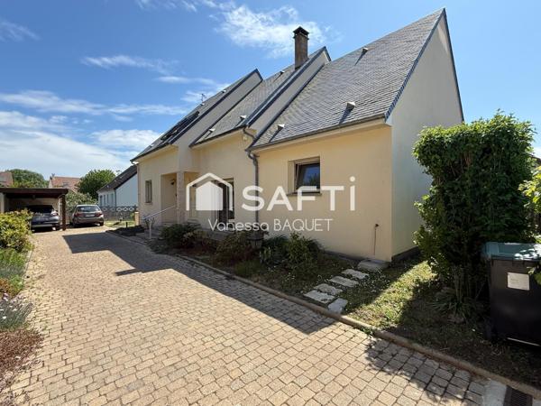 Le Plessis-Bouchard – Maison familiale 7 pièces, 5 chambres, proche toutes commodités