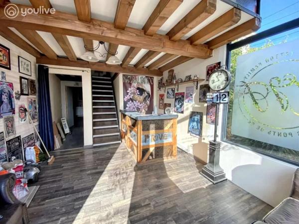 LOCAL COMMERCIAL – POSSIBILITÉ D’HABITATION – LES PONTS-DE-CÉ