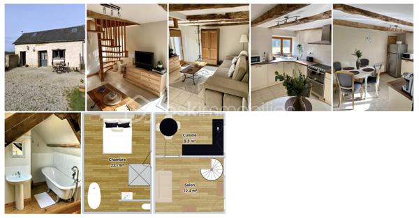 Maison ancienne de 64 m²