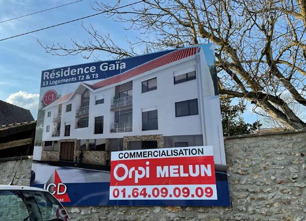 Appartement à vendre    3 pièces • 76,68 m2 Vaux-le-Pénil