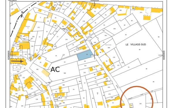 Terrain à vendre    Hardivillers