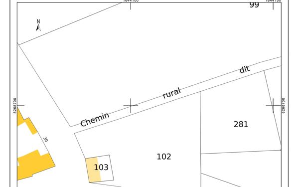 Terrain à vendre    Hardivillers