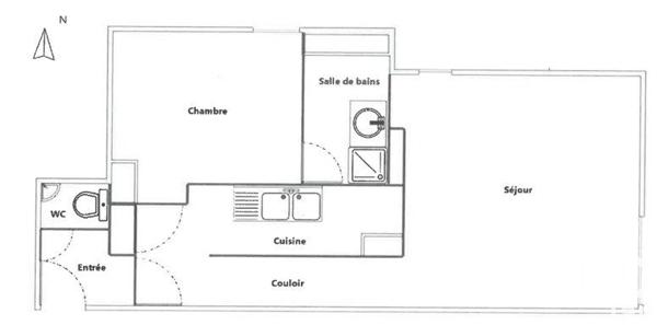 Appartement à vendre 2 pièces 41 m² La Chapelle-en-Serval