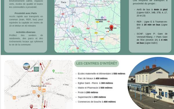 Maison à vendre    5 pièces •  Chaumes-en-Brie