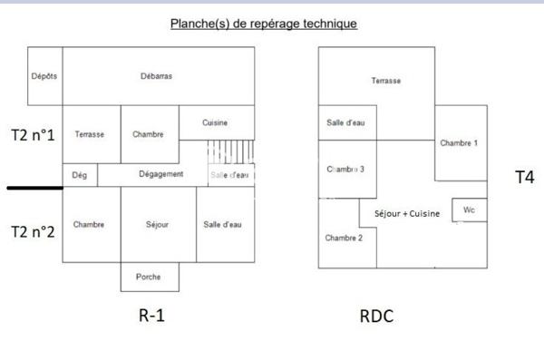 Maison de rapport à rafraîchir à 10 mn du CHU