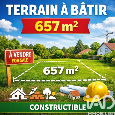 Terrain à vendre 657 m² Corbeil-Essonnes