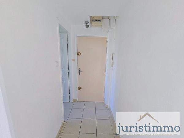 appartement T3 de 50m² très lumineux avec jolie vue centre ville