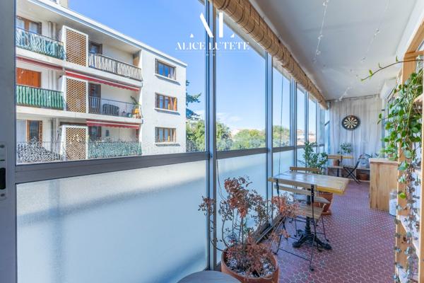 Marseille (13008) CARDI - T4 de 80 m² avec loggia de 12 m²