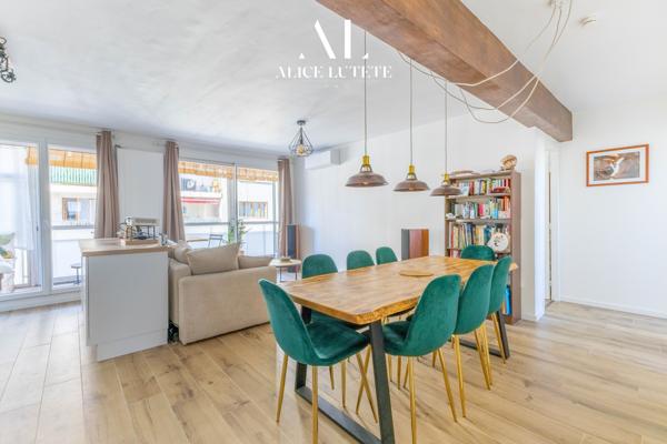 Marseille (13008) CARDI - T4 de 80 m² avec loggia de 12 m²