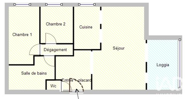 Appartement à vendre 3 pièces 86,15 m² Saint-Laurent-du-Var