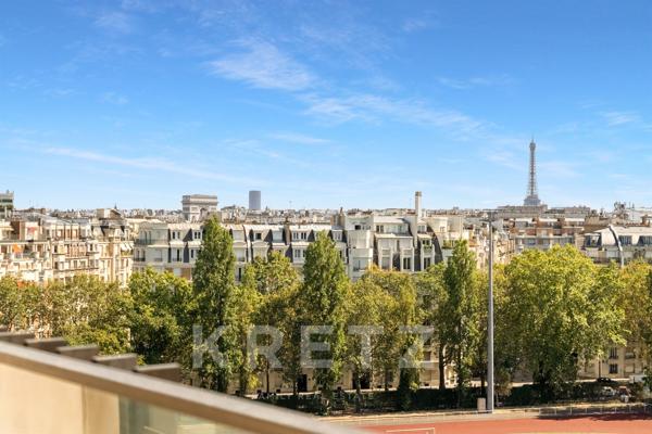 Appartement lumineux avec vues panoramiques – 9ᵉ étage – Tour Eiffel, Arc de Triomphe et Sacré-Cœur