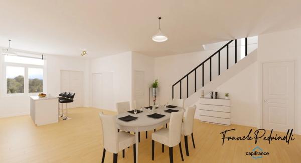 Maison avec travaux 180 m² 6 pièces LYON 3EME ARRONDISSEMENT (69) QUARTIER MONPLAISIR LUMIERE