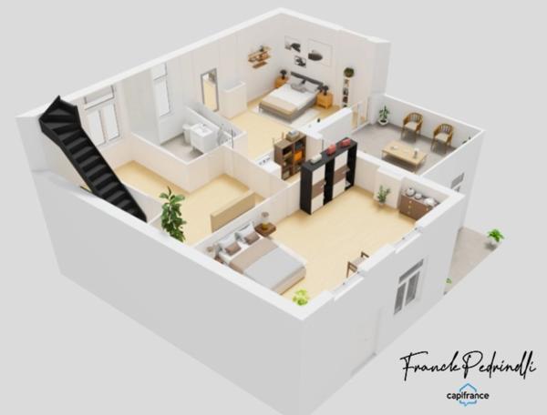 Maison avec travaux 180 m² 6 pièces LYON 3EME ARRONDISSEMENT (69) QUARTIER MONPLAISIR LUMIERE