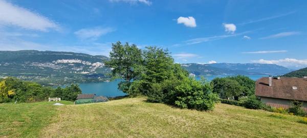 Terrain vue lac de 2546m²