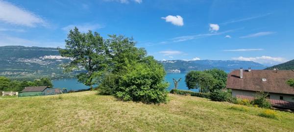 Terrain vue lac de 2546m²