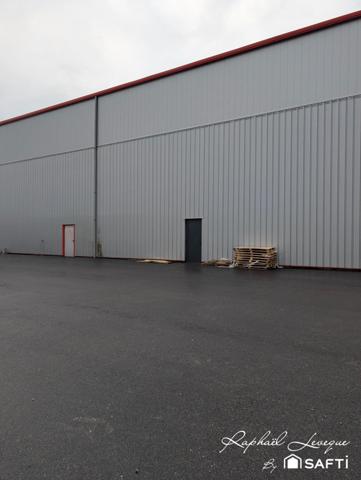 Local commercial 160m² avec cour