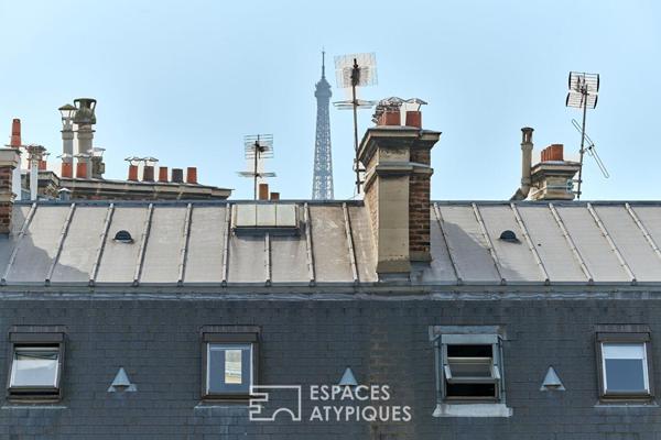 Dernier étage traversant – Avenue de Messine