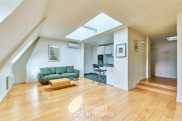 Dernier étage traversant – Avenue de Messine