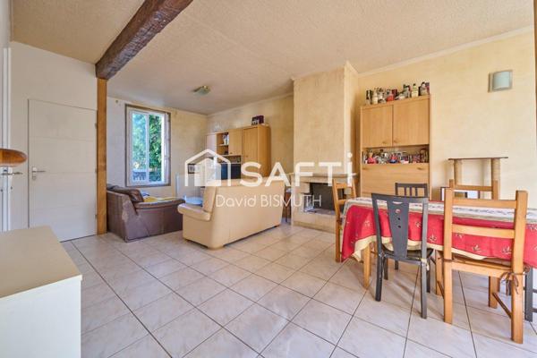 Maison 4 pièces 3 chambres de 80 m2 sur une parcelle de 186 m2 avec un jardin de 100 m2