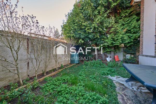 Maison 4 pièces 3 chambres de 80 m2 sur une parcelle de 186 m2 avec un jardin de 100 m2