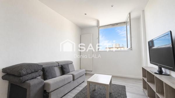 Duplex 2 pièces avec mezzanine loué 1 200 €/mois