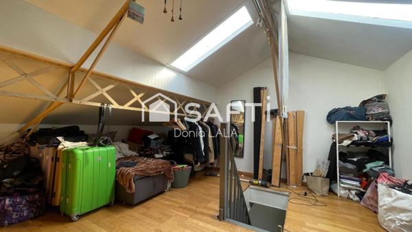 Duplex 2 pièces avec mezzanine loué 1 200 €/mois